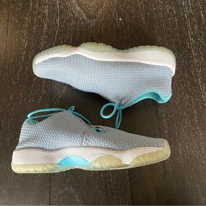 Air Jordan Future Low 'Wolf‎ Grey' Knit Nike Size 6.5 Youth